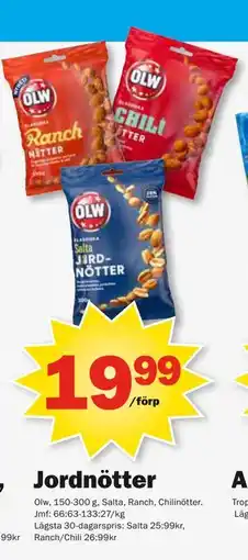 Pekås Jordnötter, SEK 19.99 erbjuda