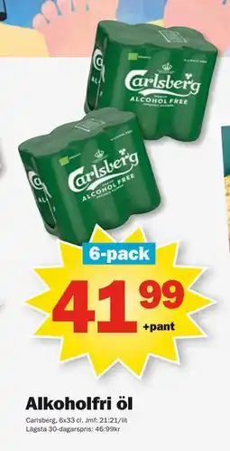 Pekås Alkoholfri öl, SEK 41.99 erbjuda