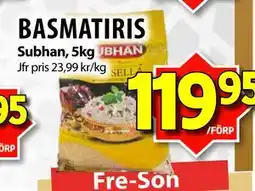 Matvärlden Tensta BASMATIRIS, SEK 119.95 erbjuda