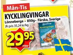 Matvärlden Tensta KYCKLINGVINGAR, SEK 29.95 erbjuda