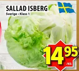 Matvärlden Tensta SALLAD ISBERG, SEK 14.95 erbjuda