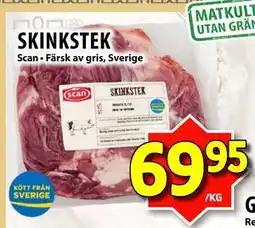 Matvärlden Tensta SKINKSTEK, SEK 69.95 erbjuda