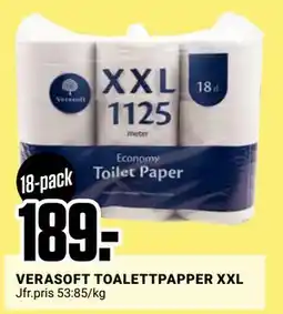ÖoB VERASOFT TOALETTPAPPER XXL, SEK 189 erbjuda