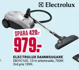 ÖoB ELECTROLUX DAMMSUGARE, SEK 979 erbjuda