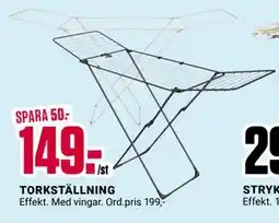 ÖoB TORKSTÄLLNING, SEK 149 erbjuda