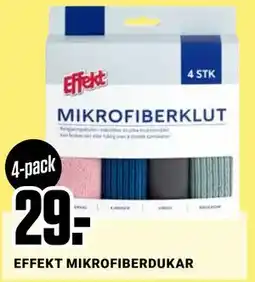 ÖoB EFFEKT MIKROFIBERDUKAR, SEK 29 erbjuda
