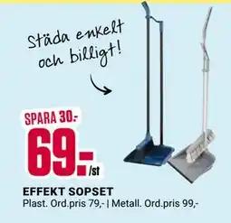 ÖoB EFFEKT SOPSET, SEK 69 erbjuda