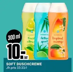 ÖoB SOFT DUSCHCREME, SEK 10 erbjuda