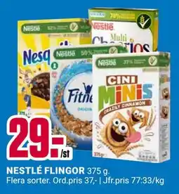 ÖoB NESTLÉ FLINGOR, SEK 29 erbjuda