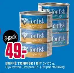 ÖoB BUFFÉ TONFISK I BIT, SEK 49 erbjuda