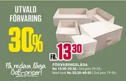 ÖoB UTVALD FÖRVARING erbjuda