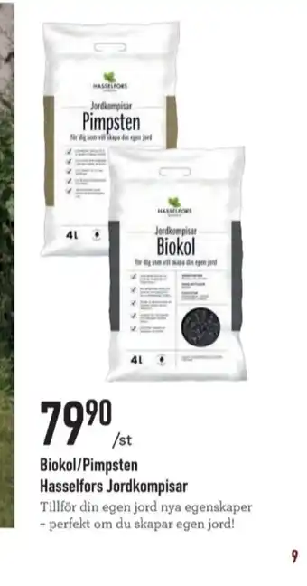 Granngården Hasselfors Garden Biokol erbjuda