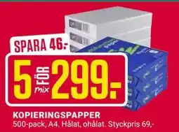 ÖoB KOPIERINGSPAPPER, SEK 299 erbjuda