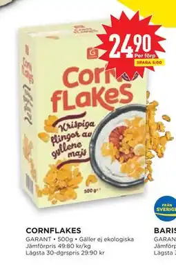 Willys Hemma CORNFLAKES, SEK 24.9 erbjuda