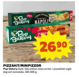 Coop Daglivs PIZZAKIT/MINIPIZZOR, SEK 26.9 erbjuda