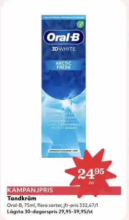Hemköp ORAL-B Tandkräm erbjuda