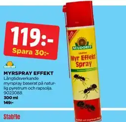 Jem&Fix MYRSPRAY EFFEKT, SEK 119 erbjuda