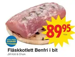 Matöppet Fläskkotlett Benfri i bit, SEK 89.95 erbjuda