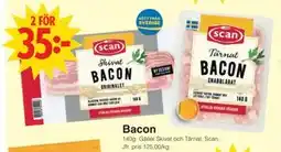 Matöppet Bacon, SEK 35 erbjuda