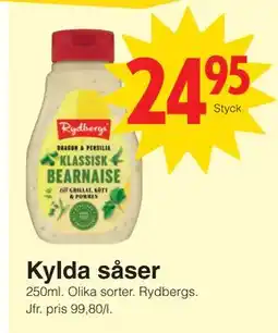Matöppet Kylda såser, SEK 24.95 erbjuda