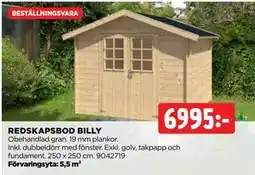 Jem&Fix REDSKAPSBOD BILLY, SEK 6995 erbjuda