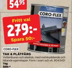Jem&Fix TAK & PLÅTFÄRG, SEK 279 erbjuda
