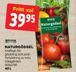 Jem&Fix NATURGÖDSEL, SEK 39.95 erbjuda