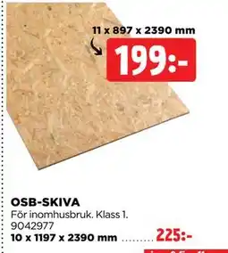 Jem&Fix OSB-SKIVA erbjuda