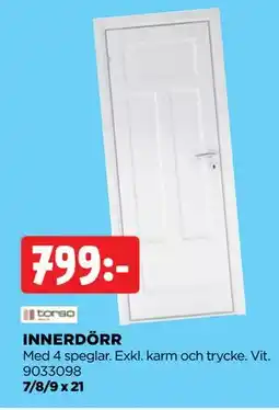 Jem&Fix INNERDÖRR, SEK 799 erbjuda