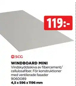 Jem&Fix WINDBOARD MINI, SEK 119 erbjuda