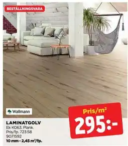 Jem&Fix LAMINATGOLV, SEK 295 erbjuda