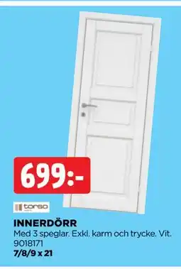 Jem&Fix INNERDÖRR, SEK 699 erbjuda