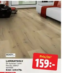 Jem&Fix LAMINATGOLV, SEK 159 erbjuda