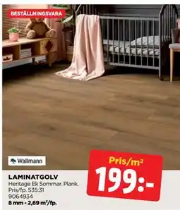 Jem&Fix LAMINATGOLV, SEK 199 erbjuda