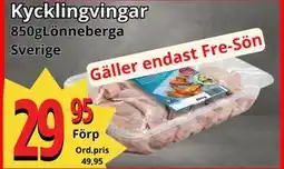 Supergrossen Kycklingvingar, SEK 29.95 erbjuda