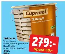 Jem&Fix TRÄOLJA, SEK 279 erbjuda
