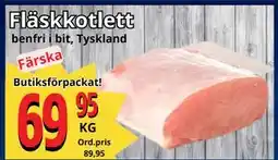 Supergrossen Fläskkotlett, SEK 69.95 erbjuda