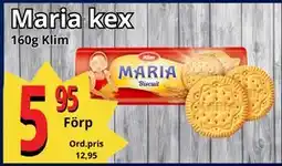 Supergrossen Maria kex, SEK 5.95 erbjuda