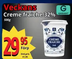 Supergrossen Creme fraiche 32%, SEK 29.95 erbjuda