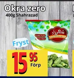 Okra zero, SEK 15.95