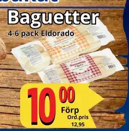 Supergrossen Baguetter, SEK 10 erbjuda