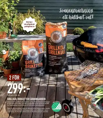 Granngården Granngården Grillkol/briketter erbjuda