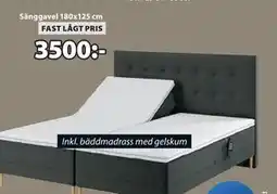 JYSK Sänggavel 180x125 cm, SEK 3500 erbjuda