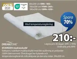 JYSK EFJORDEN madrasskydd, SEK 210 erbjuda