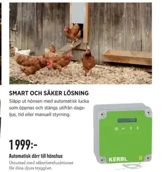 Kerbl Hönshusdörr