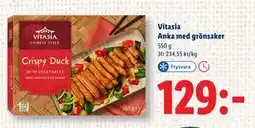 Lidl Vitasia Anka med grönsaker, SEK 129 erbjuda