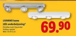 Lidl LIVARNO home LED-underbelysning, SEK 69.9 erbjuda
