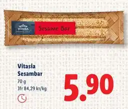 Lidl Vitasia Sesambar, SEK 5.9 erbjuda