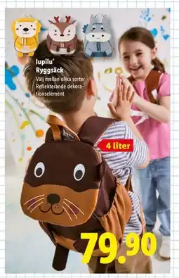 Lidl lupilu Ryggsäck, SEK 79.9 erbjuda