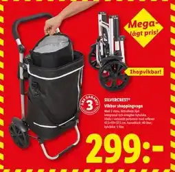 Lidl SILVERCREST Vikbar shoppingvagn, SEK 299 erbjuda